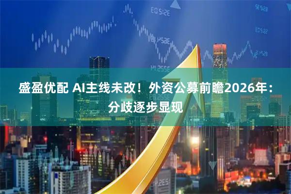 盛盈优配 AI主线未改！外资公募前瞻2026年：分歧逐步显现