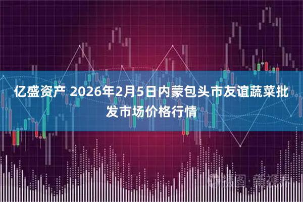亿盛资产 2026年2月5日内蒙包头市友谊蔬菜批发市场价格行情